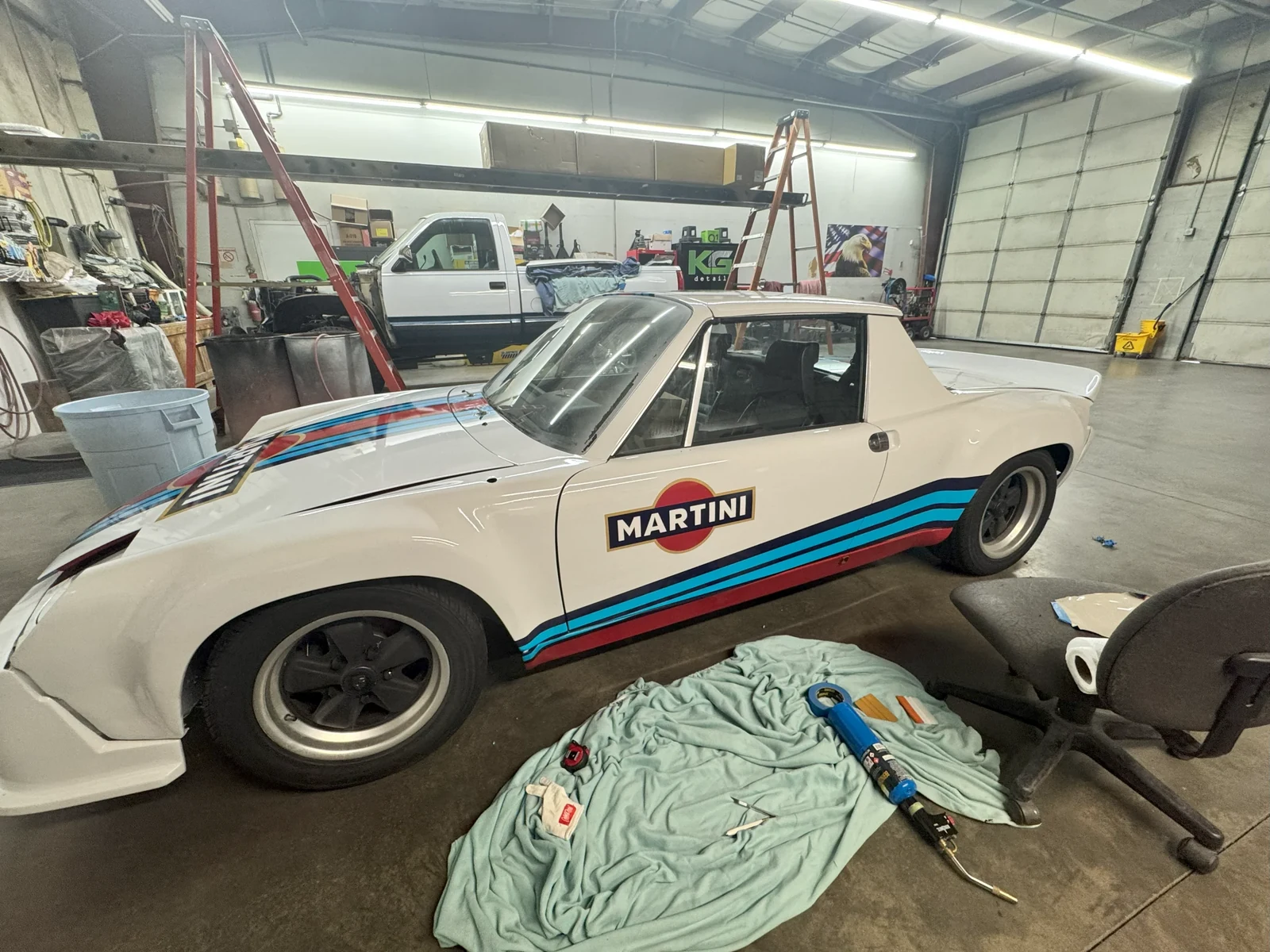 In the shop