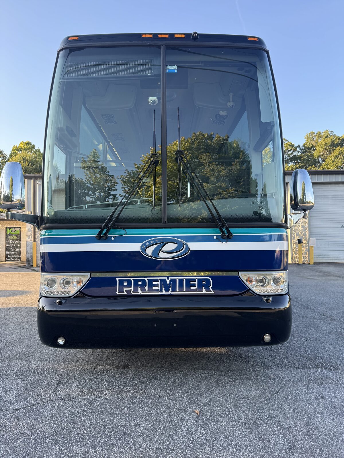 Premier Motorcoach — Front
