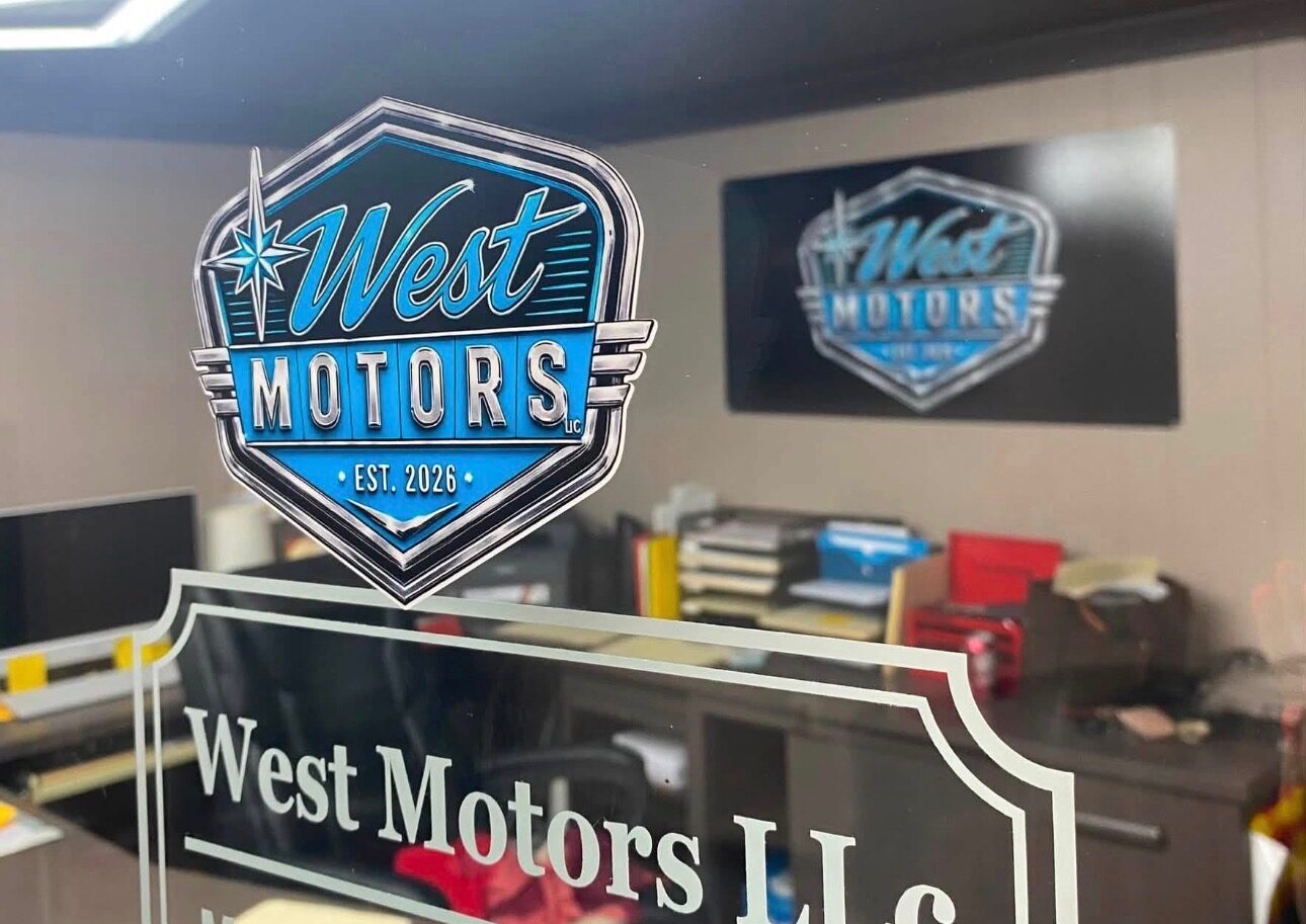 Illuminated interior sign