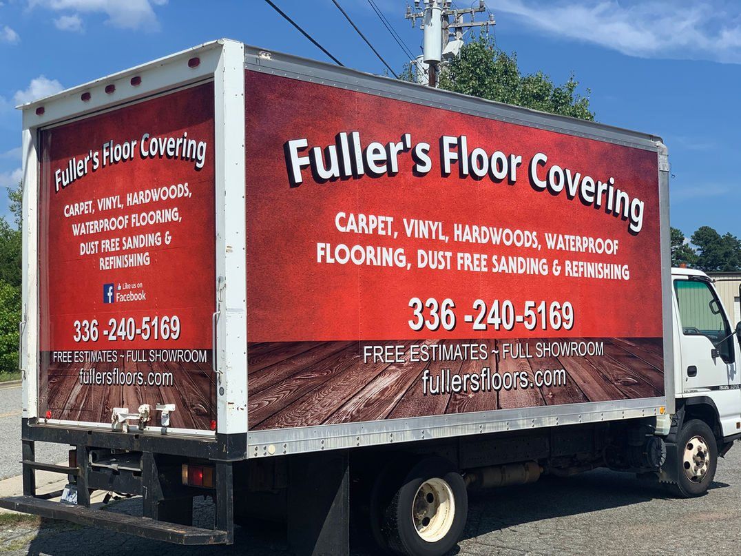 Flooring company box truck