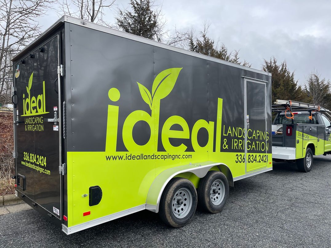 Landscaping trailer